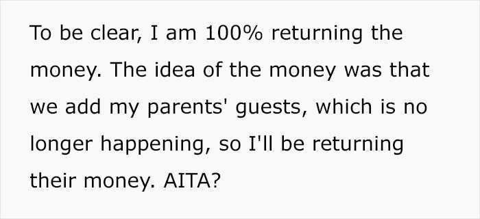Parents Demand That The Bride Shares The Wedding With Her Sister And Her Toxic Fiancé - She Uninvites Them All Parents Demand That The Bride Shares The Wedding With Her Sister And Her Toxic Fiancé - She Uninvites Them All