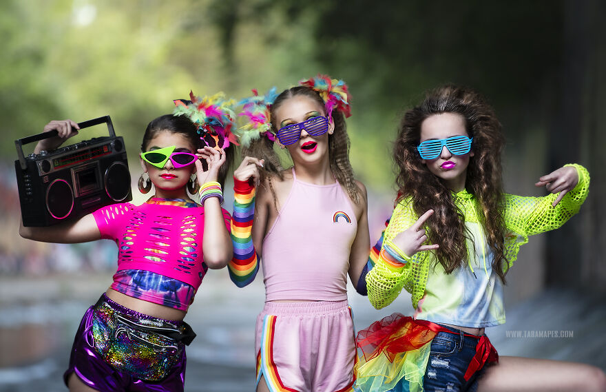 I Created An '80s Roller Skating Shoot To Relive My Childhood (19 Pics)