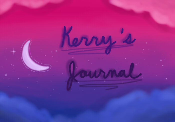 My Online Journal Cover Is Literally The Bi Flag Because Women And Men Are *hot*