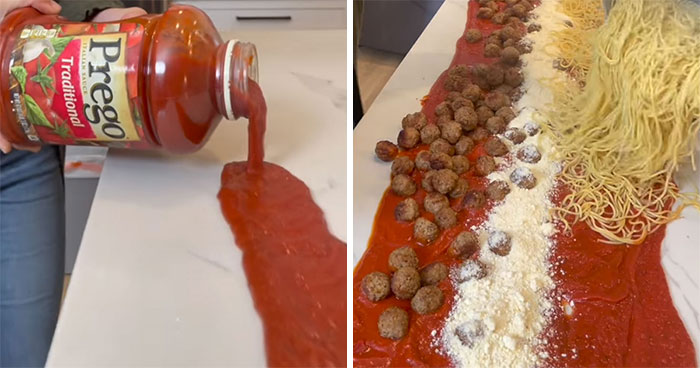 The Internet Is Going Bonkers For This Video In Which A Woman Shares Her “Ultimate Spaghetti Trick”