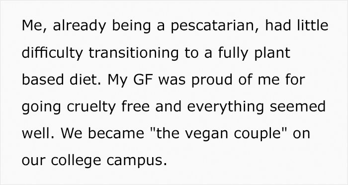 Man Gets An Ultimatum From His Vegan Girlfriend Who Demands He Give Away His Cat