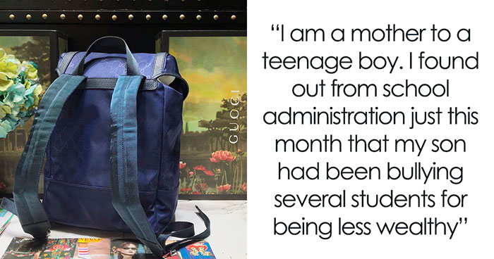 Teenage Son Makes Fun Of Less Wealthy Kids, Mom Takes Away His Expensive Clothes And Car To Teach Him A Lesson