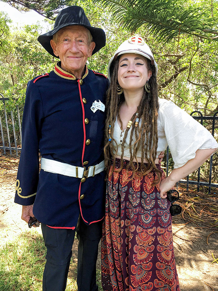 My 91-Year-Old Grandpa Asked To Switch Hats For A Photo - “So I Can Be ‘Cool’ Like You!”
