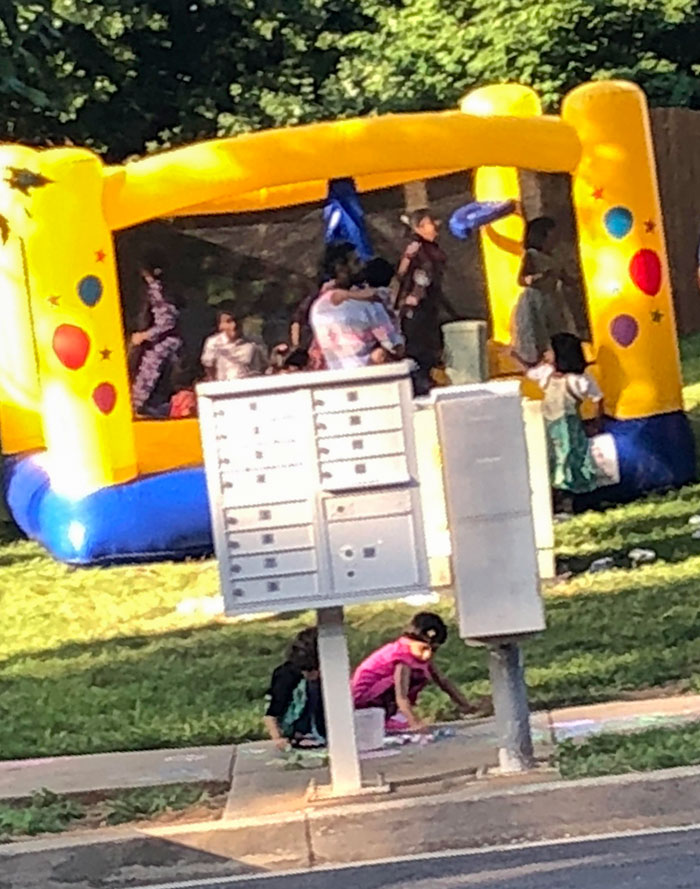 We Recently Had A Death In Our Family. That Usually Means Families Will Come Over Every Day For A Couple Days - At Least 25-30 Kids Outside Out Of Control And Wild For The Entire Day