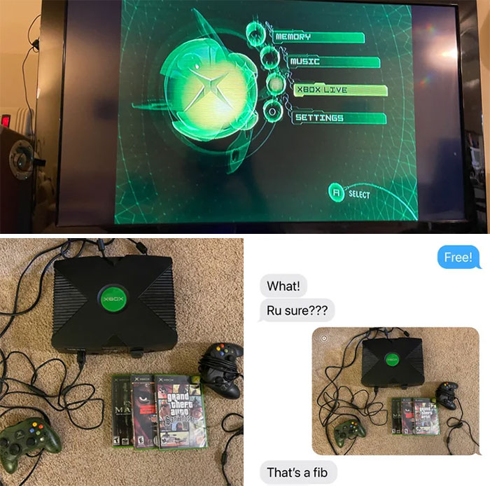 Cleaning Up And Asked My 12 Year Old Neighbor If He Wanted My Old Xbox
