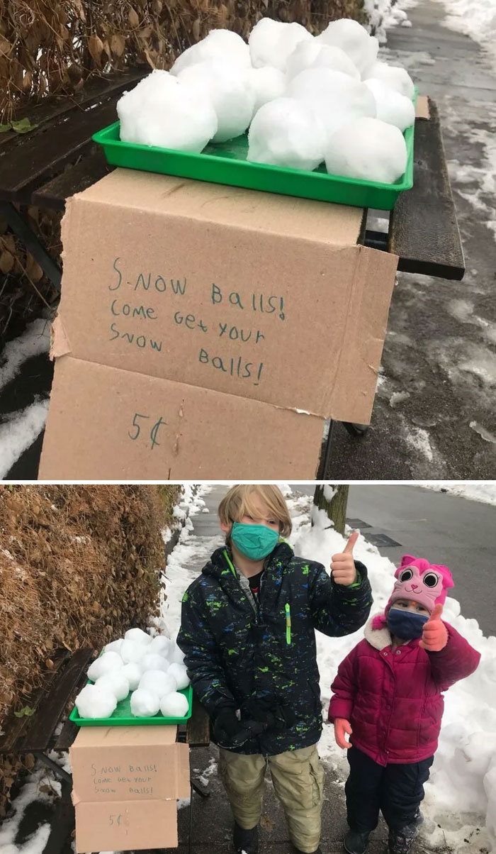 Kids In My Neighborhood With A Snowball Stand Made Me Feel Warm Inside