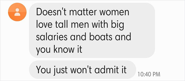 Guy Tracks Down A Woman Who Ignored Him On A Dating App To Complain About It, But She Puts Him In His Place