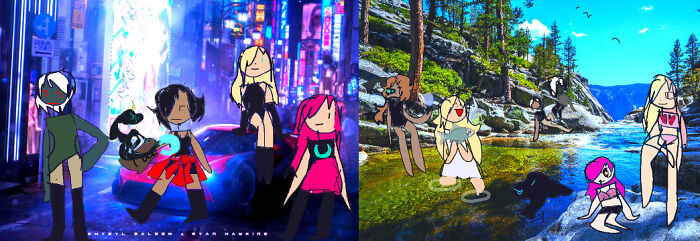 These Two Bootiful Bois. Made In Sketchpad 2.0