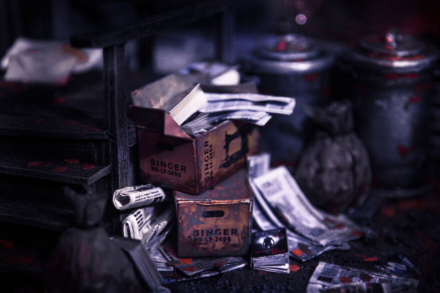 I've Created A Miniature Version Of A Town From Stephen King's Novel