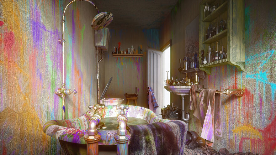 These Designers Show How Studio Ghibli Interiors Would Look Like In Real Life