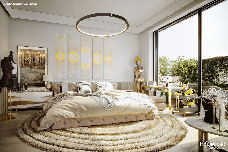 Jaida Essence Hall’s Bedroom (Season 12 Winner)