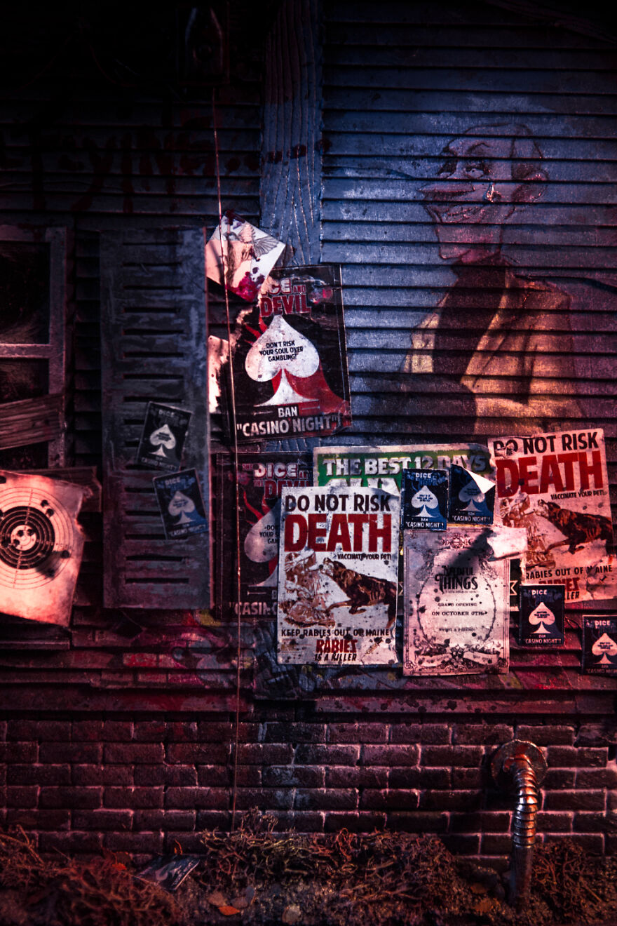 I've Created A Miniature Version Of A Town From Stephen King's Novel