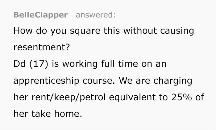 Mom Charges Her 17-Year-Old Daughter Over $16k A Year To Fund Her 18-Year-Old Son, Receives Backlash Online