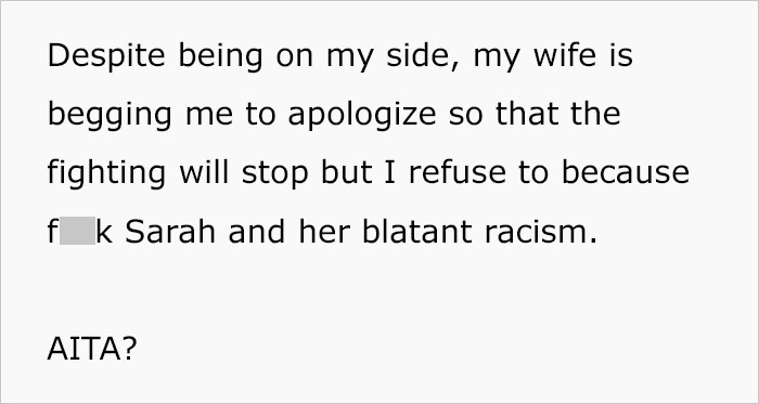 Man Walks Out Of Meal Over Sister-In-Law’s Racist Remark About His Cooking Which Leads To Huge Family Divide Man Walks Out Of Meal Over Sister-In-Law’s Racist Remark About His Cooking Which Leads To Huge Family Divide
