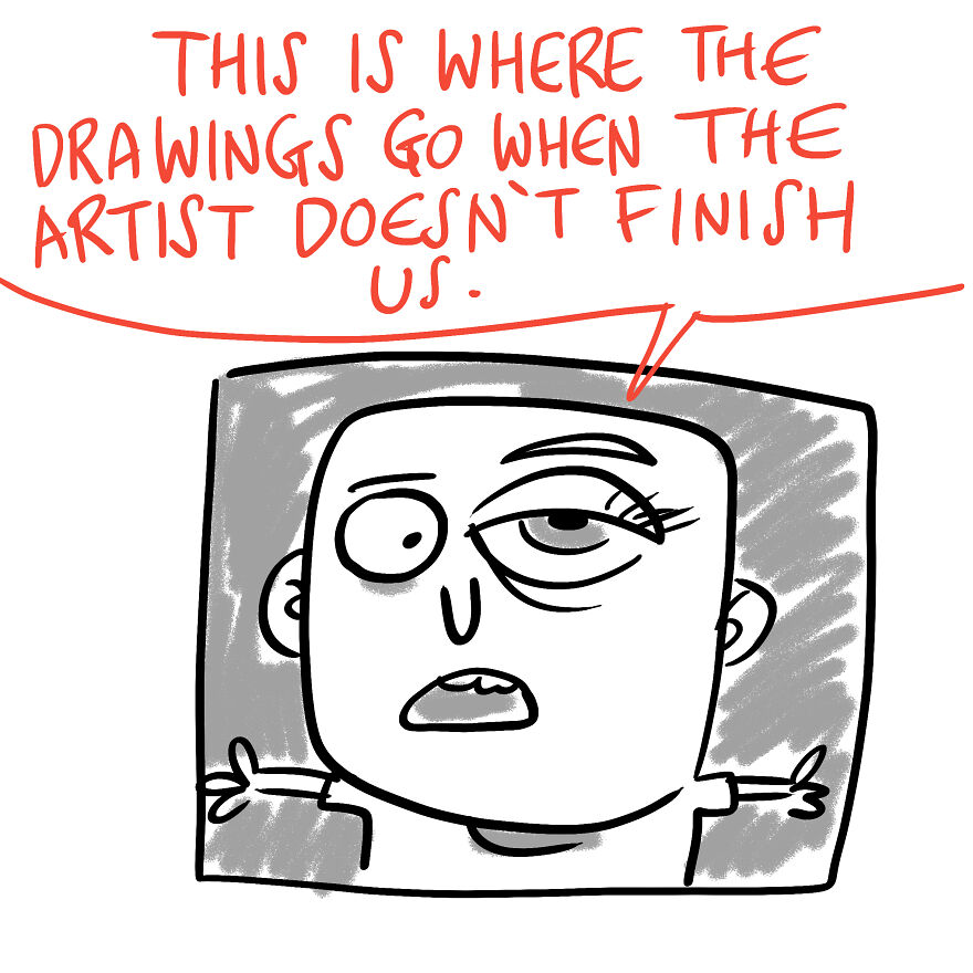 I Explored What Happens To Abandoned Drawings