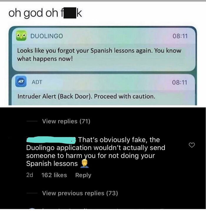 Oh Geez Thank You Instagrammer For Clearing This Up I Was So Worried