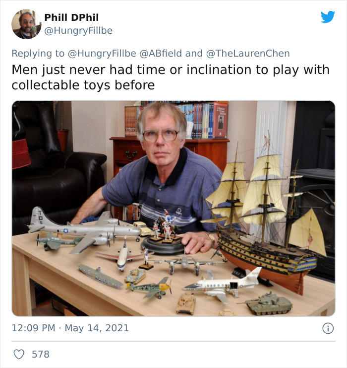 Guy Mocks Men Playing With Children's Toys - Faces An Instant Shutdown Guy Mocks Men Playing With Children's Toys - Faces An Instant Shutdown
