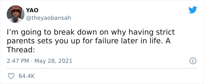 Man Breaks Down Why Strict Parents Unwittingly Set Their Children Up For Failure Later In Life