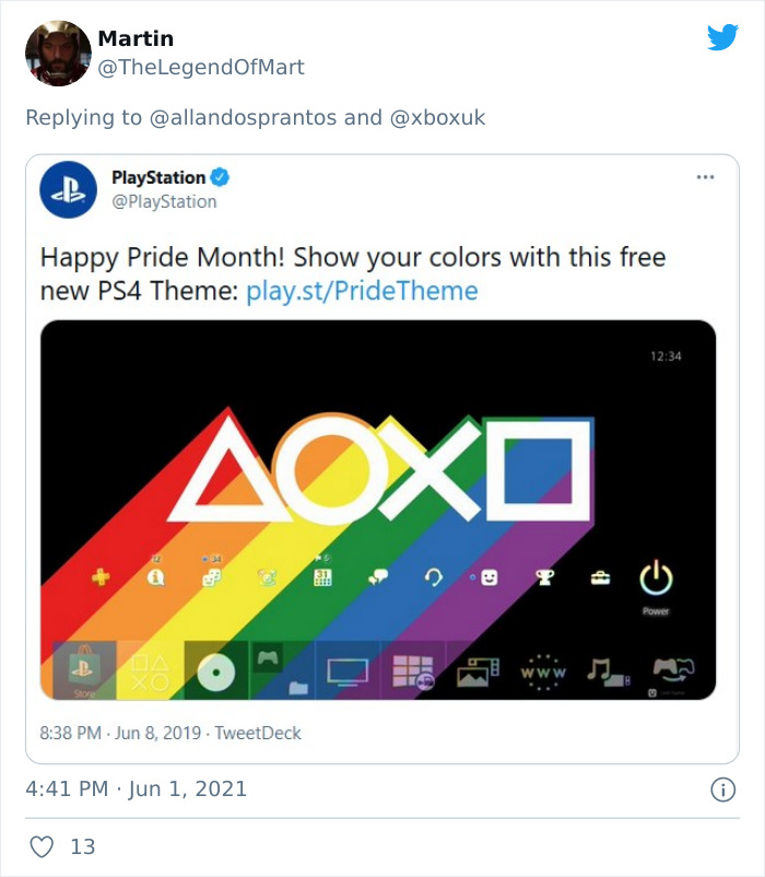 The Internet Proved To A Guy Disapproving Of Xbox&rsquo;s New Rainbow Logo That He Won&rsquo;t Find A Company Not Supporting LGBTQ+