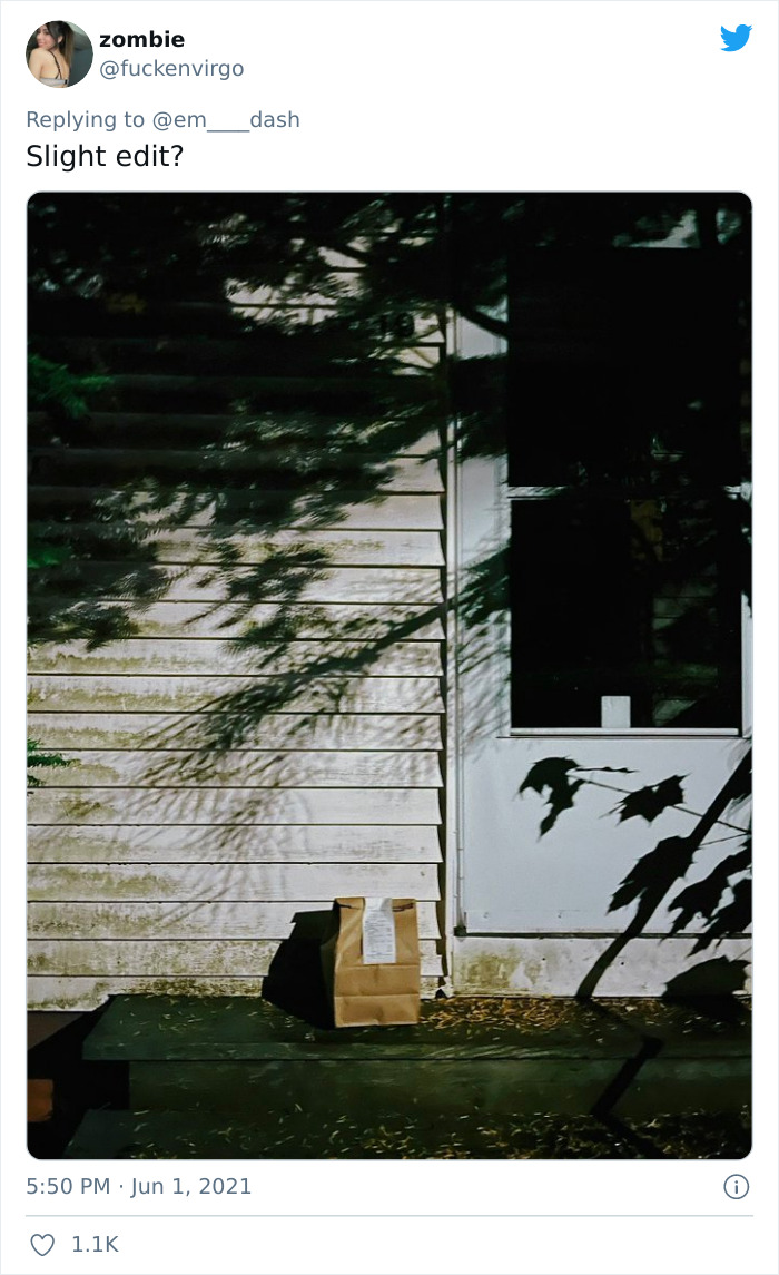 Twitter User Shared The Epic Picture A Food Delivery Person Took And Went Viral With People Tweaking It To Make It Even More Artsy Twitter User Shared The Epic Picture A Food Delivery Person Took And Went Viral With People Tweaking It To Make It Even More Artsy