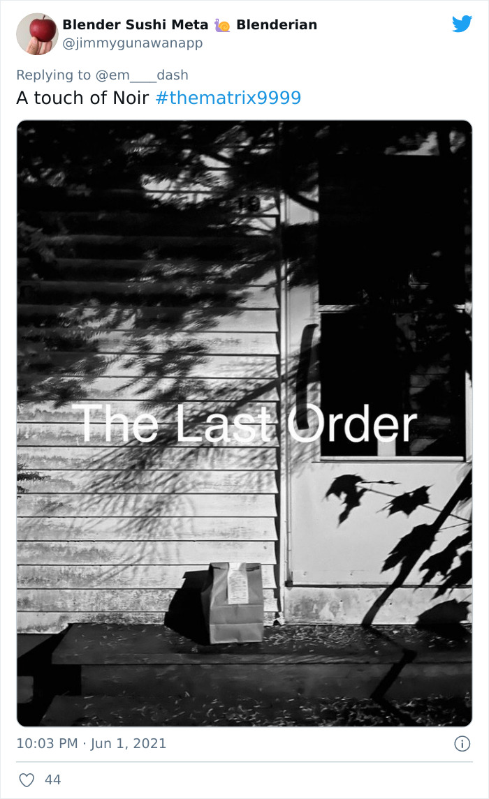 Twitter User Shared The Epic Picture A Food Delivery Person Took And Went Viral With People Tweaking It To Make It Even More Artsy