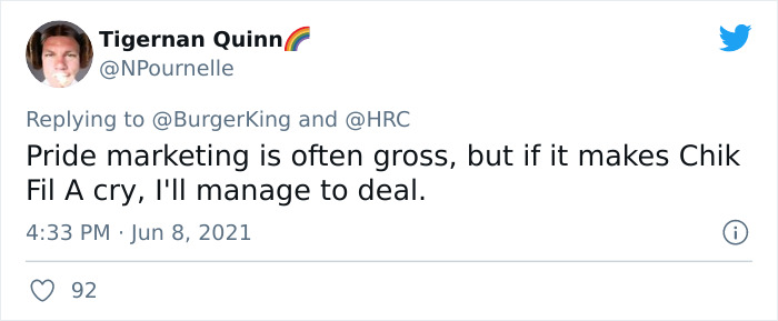 Chick-Fil-A Get Called Out By Burger King With Their Promise To Donate 40 Cents To LGBTQ+ Causes From Each Chicken Sandwich They Sell