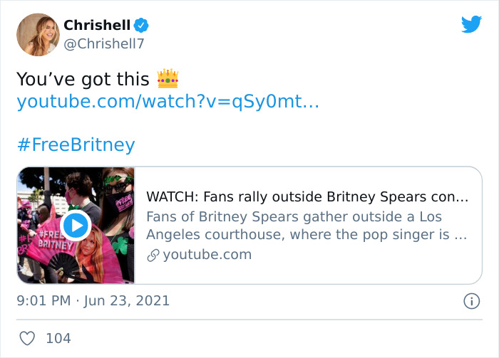 Celebrities Express Their Support For Britney Spears Who Decides To Put An End To Her Conservatorship