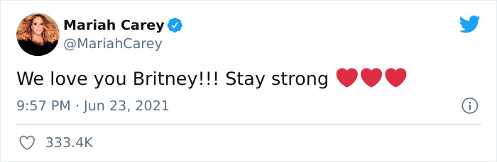 Celebrities Express Their Support For Britney Spears Who Decides To Put An End To Her Conservatorship