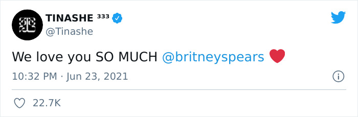 Celebrities Express Their Support For Britney Spears Who Decides To Put An End To Her Conservatorship