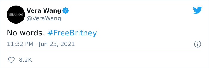 Celebrities Express Their Support For Britney Spears Who Decides To Put An End To Her Conservatorship