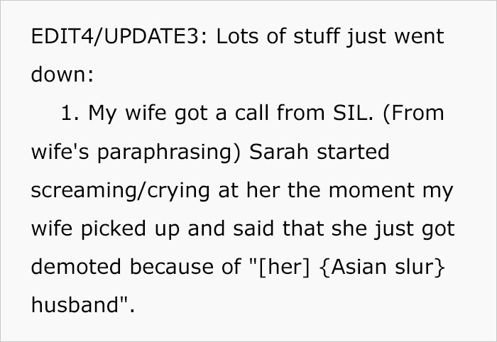 Man Walks Out Of Meal Over Sister-In-Law’s Racist Remark About His Cooking Which Leads To Huge Family Divide