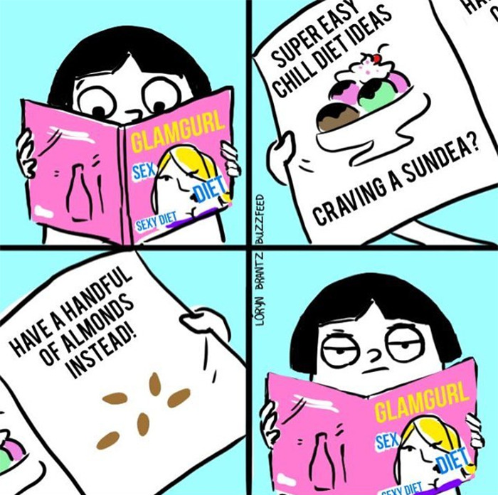 Comics By An Artist Who Knows Very Well What It Is To Be A Woman
