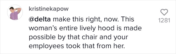 The Internet Is Calling Out Delta Airlines For Damaging This Woman’s Wheelchair And Making Her Cry The Internet Is Calling Out Delta Airlines For Damaging This Woman’s Wheelchair And Making Her Cry