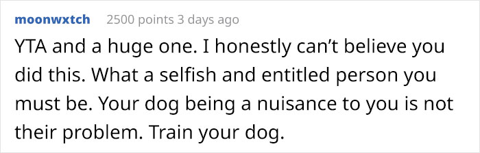 Entitled Woman Expects Neighbors To Keep Their Kids Inside So Her Dog Can Run Around Freely Entitled Woman Expects Neighbors To Keep Their Kids Inside So Her Dog Can Run Around Freely