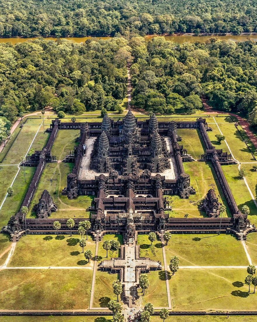 Angkor Wat Temple In Siem Reap, Cambodia
