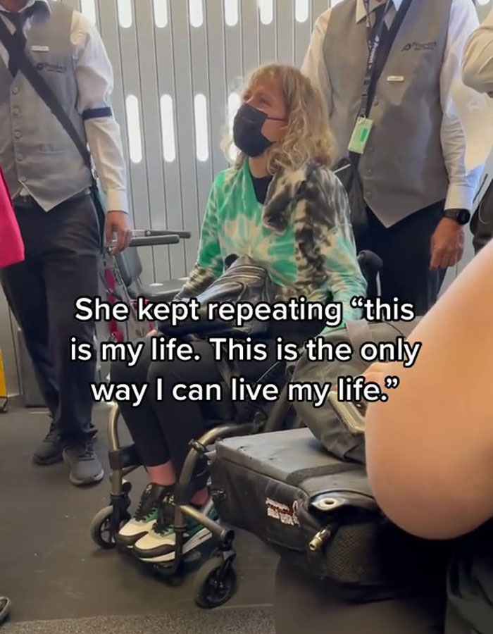 The Internet Is Calling Out Delta Airlines For Damaging This Woman’s Wheelchair And Making Her Cry