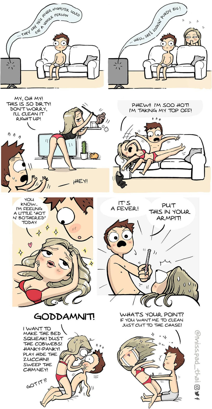 Esther González's Fun And Quirky Comics (New Pics)