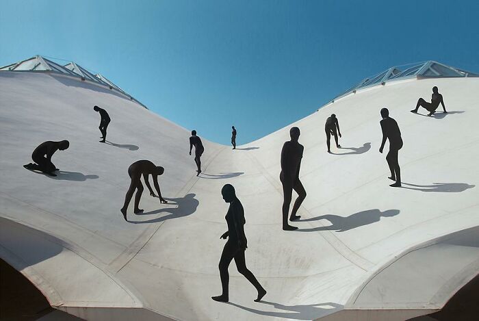 I Create Surreal Images Using Full-Body Suits