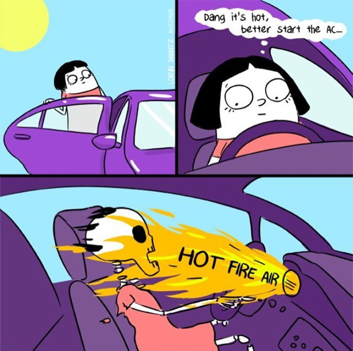 Comics By An Artist Who Knows Very Well What It Is To Be A Woman