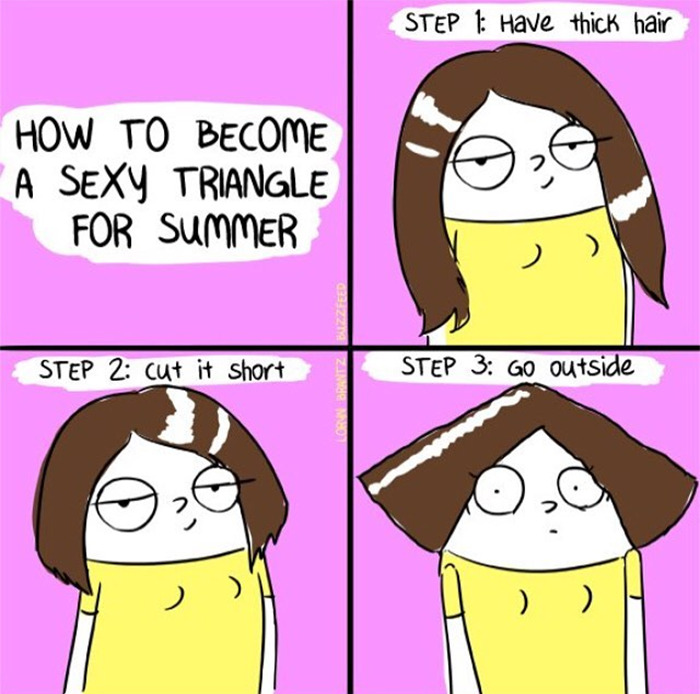 Comics By An Artist Who Knows Very Well What It Is To Be A Woman