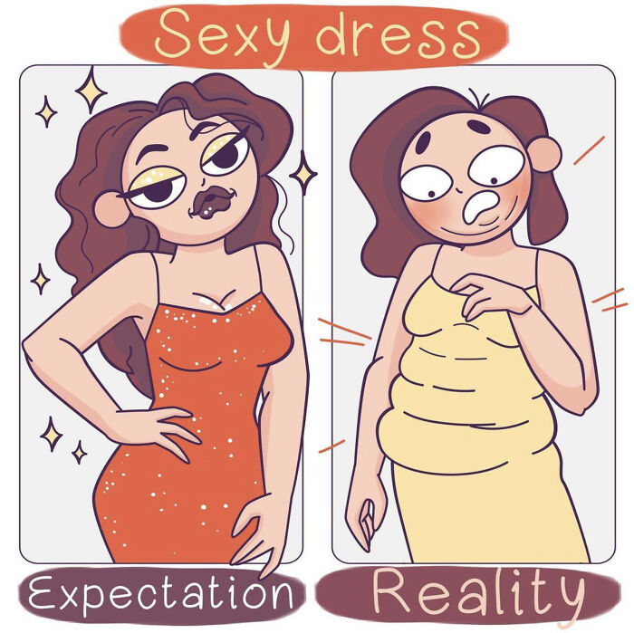 28 Most Relatable Comics About Women's Fashion