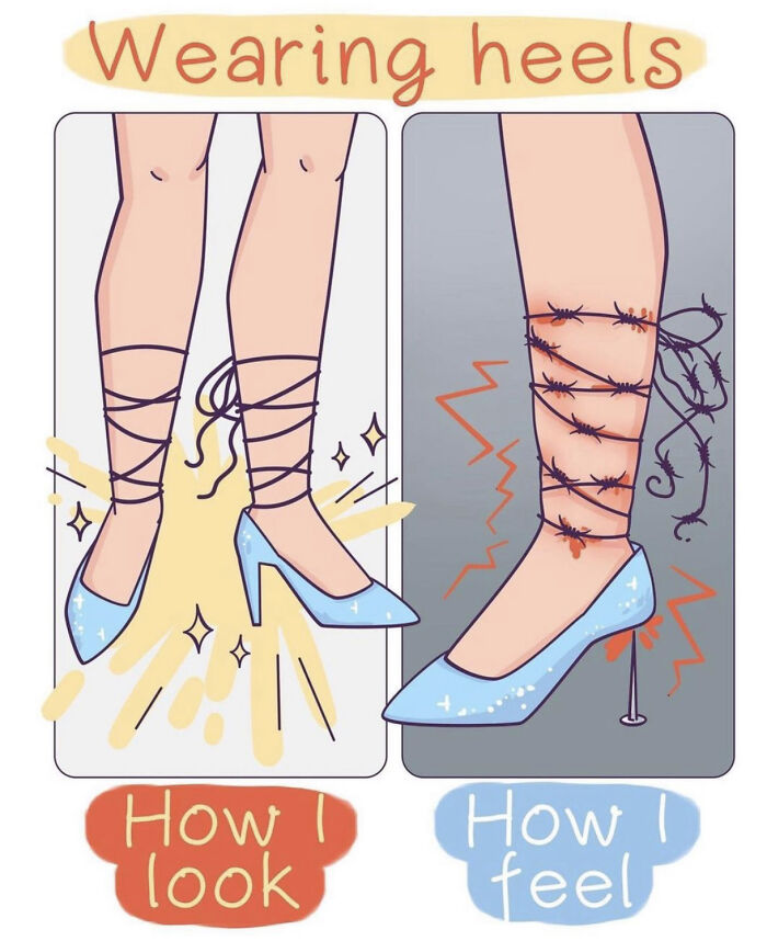 28 Most Relatable Comics About Women's Fashion