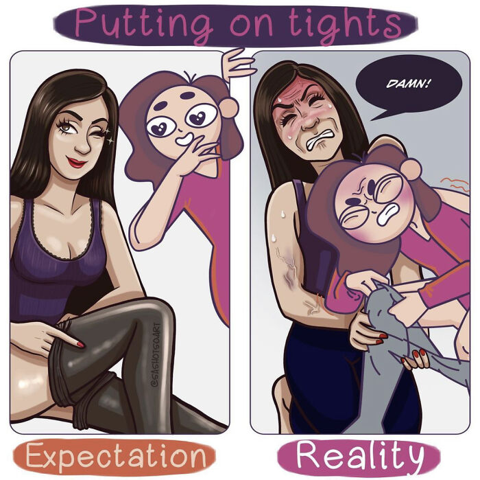 28 Most Relatable Comics About Women's Fashion