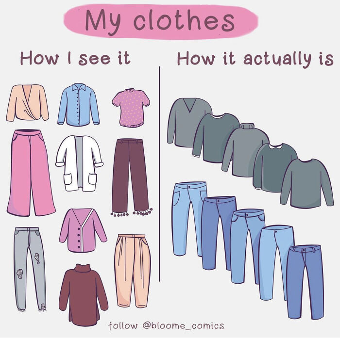 28 Most Relatable Comics About Women's Fashion