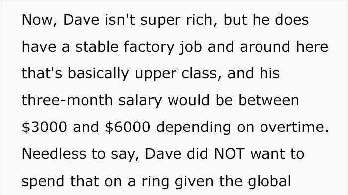 Man Gifts His Gold-Digger Girlfriend A Fake Diamond Ring, Accidentally Gets His Revenge After She Attempts To Sell It Man Gifts His Gold-Digger Girlfriend A Fake Diamond Ring, Accidentally Gets His Revenge After She Attempts To Sell It