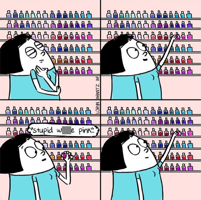 Comics By An Artist Who Knows Very Well What It Is To Be A Woman