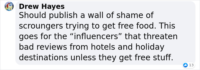 Pizza Bar In Manchester Is Trying To Get Back On Their Feet After Being Closed For Most Of The Year And Claps Back At Influencer Looking For A Free Meal