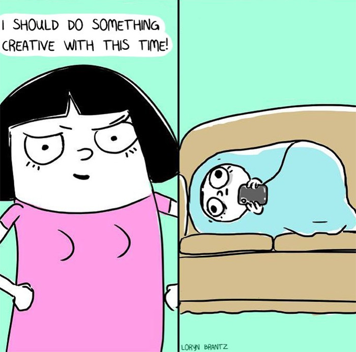 Comics By An Artist Who Knows Very Well What It Is To Be A Woman