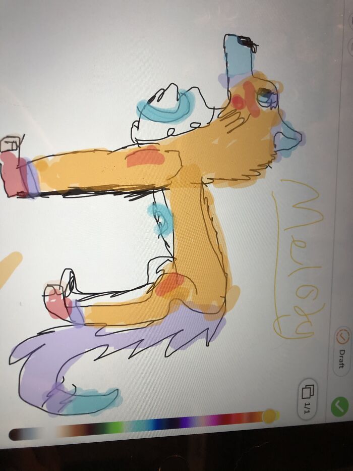 Melody: I Made Her Last Year, But My Progress Is Much Better Now.