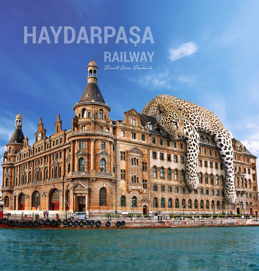 I Make Photo Manipulations Of Famous Cities And Animals